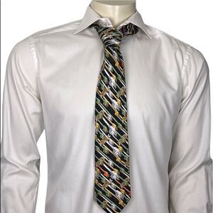 Super Fun Nicole Miller Silk Necktie